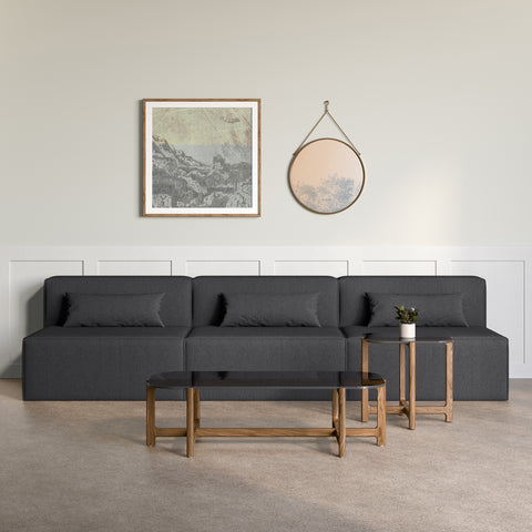 Mix Modular 3-PC Armless Sofa by Gus* Modern