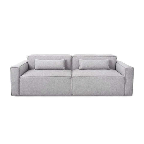 Mix Modular Sofa 2-PC | Parliament Stone