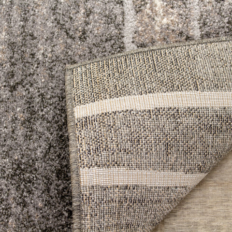 Montana Grey Cream Barn Door Rug by Kalora Interiors