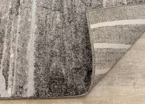 Montana Grey Cream Barn Door Rug by Kalora Interiors