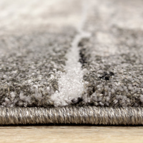 Montana Grey Cream Barn Door Rug by Kalora Interiors