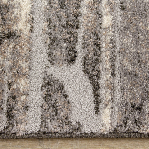 Montana Grey Cream Barn Door Rug by Kalora Interiors