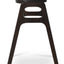 NELSON COUNTER SOLID ASH WOOD WALNUT FINISH