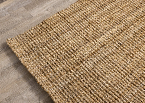 Natural Handmade Chunky Boucle Area Rug by Kalora Interiors