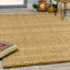 Naturals 2236 Jute Basketweave Area Rug by Kalora Interiors