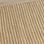 Naturals Beige Intricate Weave Rug by Kalora Interiors