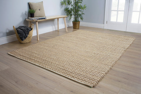 Naturals SH121 Jute Flatweave Area Rug by Kalora Interiors