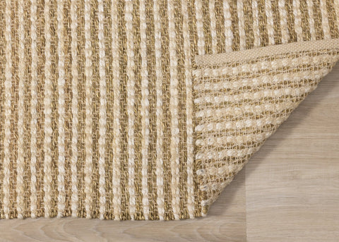 Naturals Beige Intricate Weave Rug by Kalora Interiors