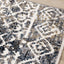 Nepal Beige Blue Cream Grey Tribal Rug by Kalora Interiors