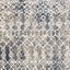 Nepal Beige Blue Cream Grey Tribal Rug by Kalora Interiors