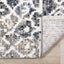 Nepal Beige Blue Cream Grey Tribal Rug by Kalora Interiors