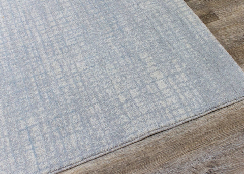 Nordic 46012_121 Blue Cream Crosshatching Rug By Kalora Interiors