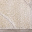 Novato Cream Curves Shag Rug by Kalora Interiors