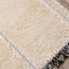 Novato Cream Black Geometric Modern Rug by Kalora Interiors