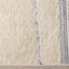 Novato Cream Grey Asymmetrical Lines Rug by Kalora Interiors
