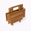 Paramount Teak Folding Square End Table by sohoConcept