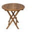 Paramount Teak Folding Round End Table by sohoConcept