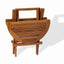 Paramount Teak Folding Round End Table by sohoConcept