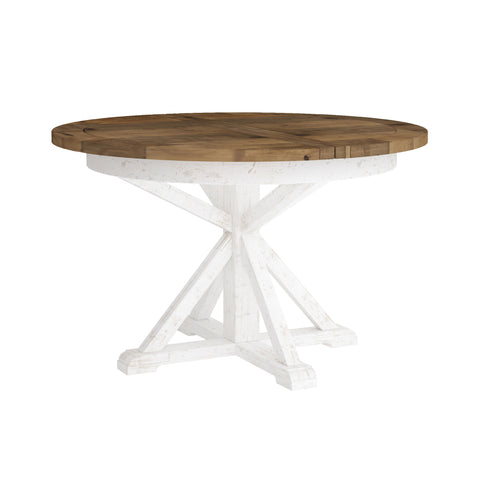 Provence Round Extension Table 47"/63" by LH Imports