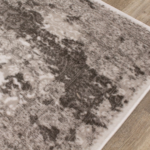 Paladin 3197_32 Grey White Transitional Area Rug by Novelle Home