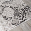 Paladin 3346_21 Elegant Distressed Damask Area Rug by Novelle Home
