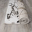 Paladin 3368_28 Black Grey Paint Drips and Lines Area Rug by Novelle Home