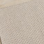 Peak Beige Small Crosshatch Geometric Rug by Kalora Interiors
