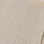 Peak Beige Small Crosshatch Geometric Rug by Kalora Interiors