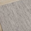 Peak Grey Textured Wool Rug by Kalora Interiors
