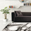 Platinum 3094_28 Grey Shatter Area Rug by Kalora Interiors