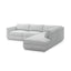 Podium 4PC Lounge Sectional A by Gus* Modern