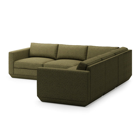 Podium 5PC Corner Sectional by Gus* Modern