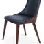 ROMANO W DINING CHAIR PPM FR GREY 670 AMERICAN PLYWOOD WALNUT VENEER BACK BEECH WOOD WALNUT FINISH LEGS 2