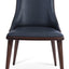 ROMANO W DINING CHAIR PPM FR GREY 671 AMERICAN PLYWOOD WALNUT VENEER BACK BEECH WOOD WALNUT FINISH LEGS 2