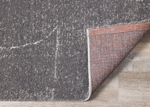 Ravine Grey Cream Strokes Rug by Kalora Interiors