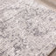 Ravine Grey Cream Distressed Rug by Kalora Interiors