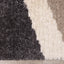 Rondo Beige Grey Cream Zig Zag Rug by Kalora Interiors