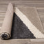 Rondo Beige Grey Cream Zig Zag Rug by Kalora Interiors