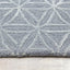 Royal 7183B Blue Handtufted Triangles Rug By Kalora Interiors