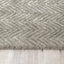 Royal 7188 Grey Handtufted Chevron Rug By Kalora Interiors