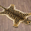 Leopard SAF-LEO Hand Tufted Wool Area Rug By Viana Inc