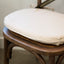 Seat Cushion For Crossback Chair | Linen | by LH Imports