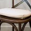 Seat Cushion For Crossback Chair | Linen | by LH Imports