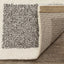 Sable Cream Purple Yellow Blocks Rug by Kalora Interiors