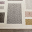 Sable Cream Purple Yellow Blocks Rug by Kalora Interiors