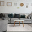 Sable Grey Sandy Banks Rug by Kalora Interiors