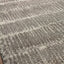 Sable 6901_G240 Grey/White Striped Cords Area Rug by Kalora Interiors