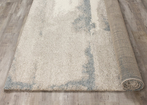 Sable 7270_H334 Grey/Blue Cirrus Area Rug by Kalora Interiors