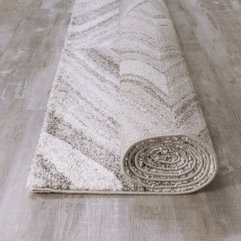 Sable 7312_G201 Grey Kaleidescope Area Rug by Kalora Interiors