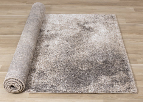 Sable Grey Beige Cream Clouds Rug by Kalora Interiors
